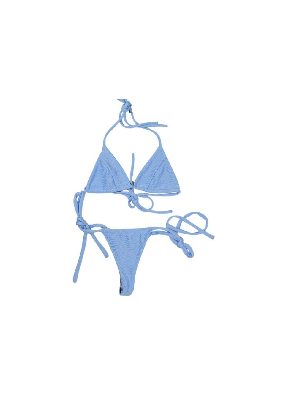 FAE Honey Top & Bride Bottoms Bikini Set in Chiffon